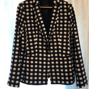 Banana Republic Checkered Blazer